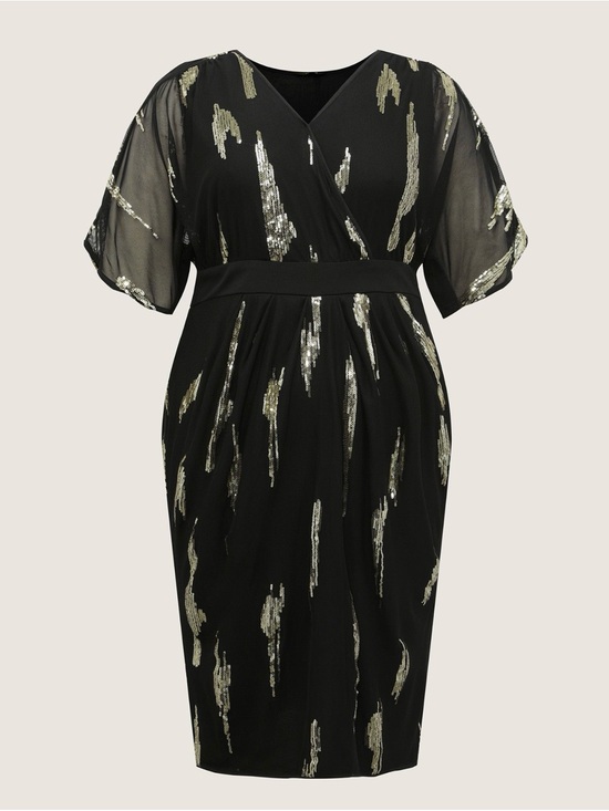 BloomChic Dresses & Skirts - NWT - Black/gold Bloomchic Dress - Size 14/16